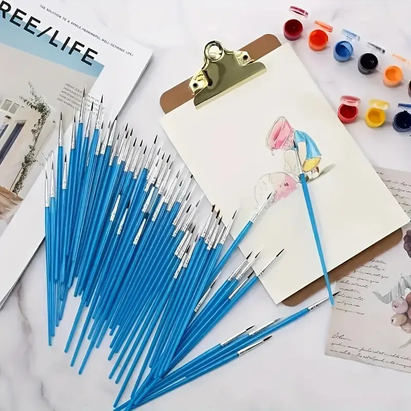 1PC Fine Line Paint Brush