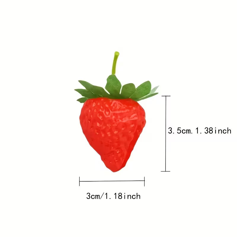 12Pk Artificial Strawberries