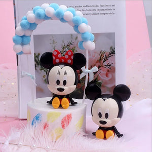 2PC Mickey and Minnie Figurine Set