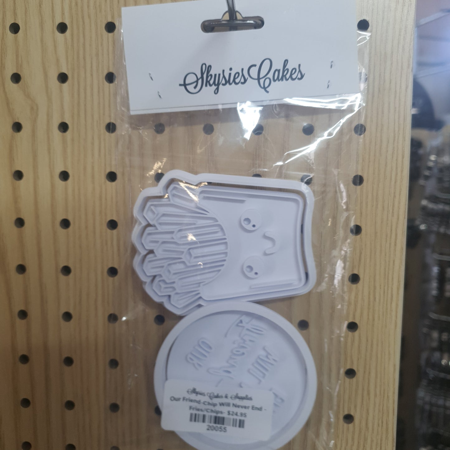 Cookie Cutter And Embosser Set - Our Friend-Chip Will Never End - Fries/Chips