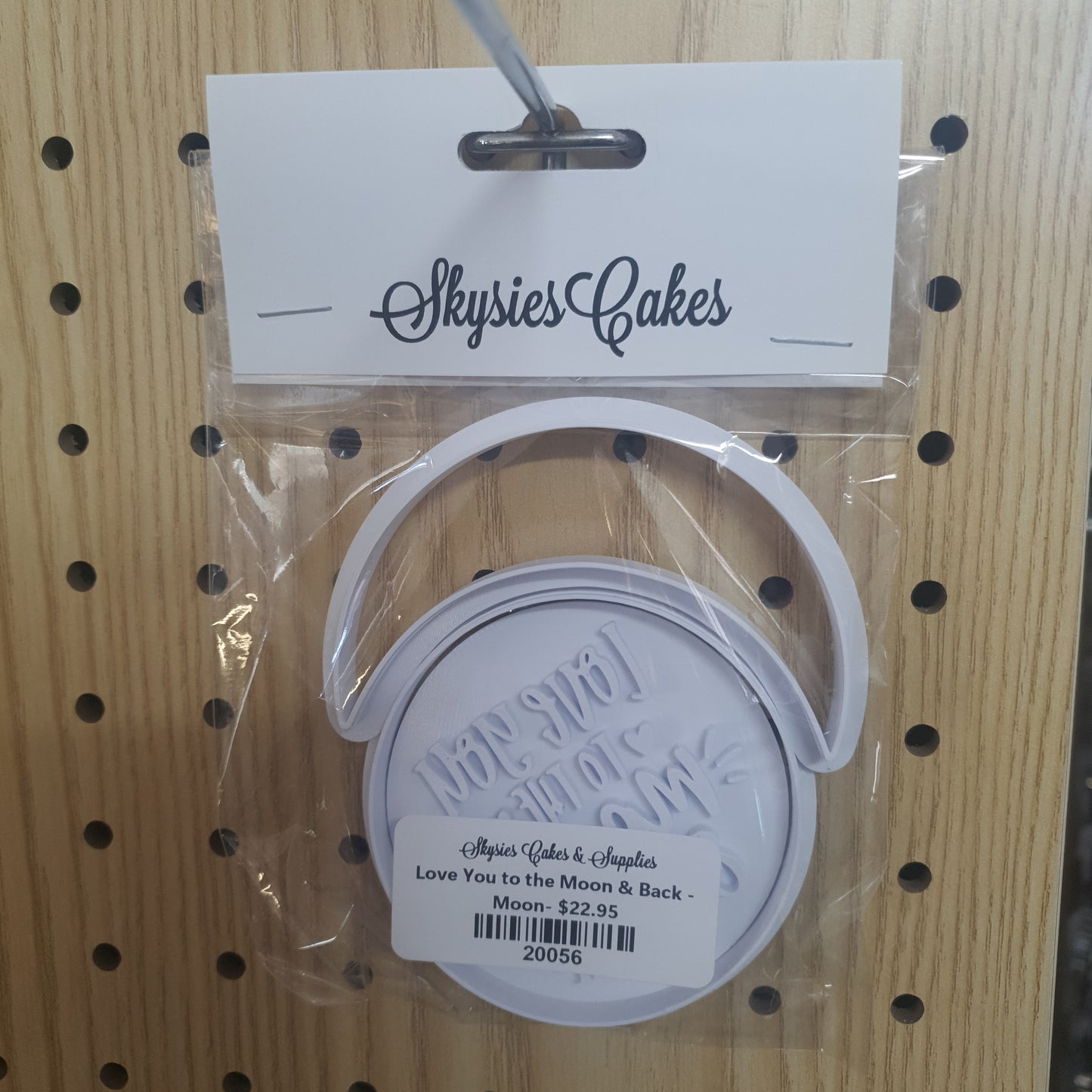 Cookie Cutter And Embosser Set - Love You to the Moon & Back - Moon