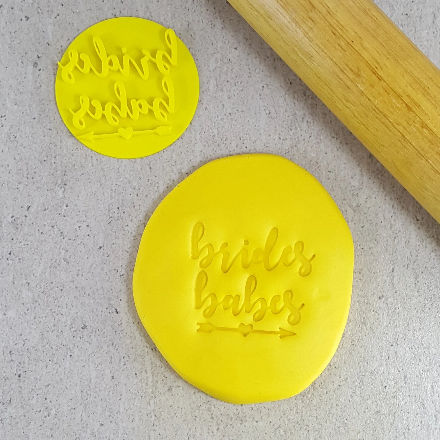 Custom Cookie Cutters Embosser - Brides Babes