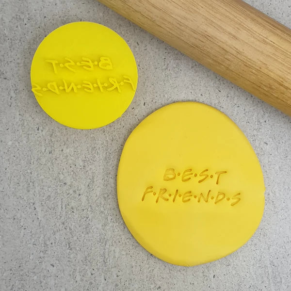 Custom Cookie Cutter - Best Friends Embosser