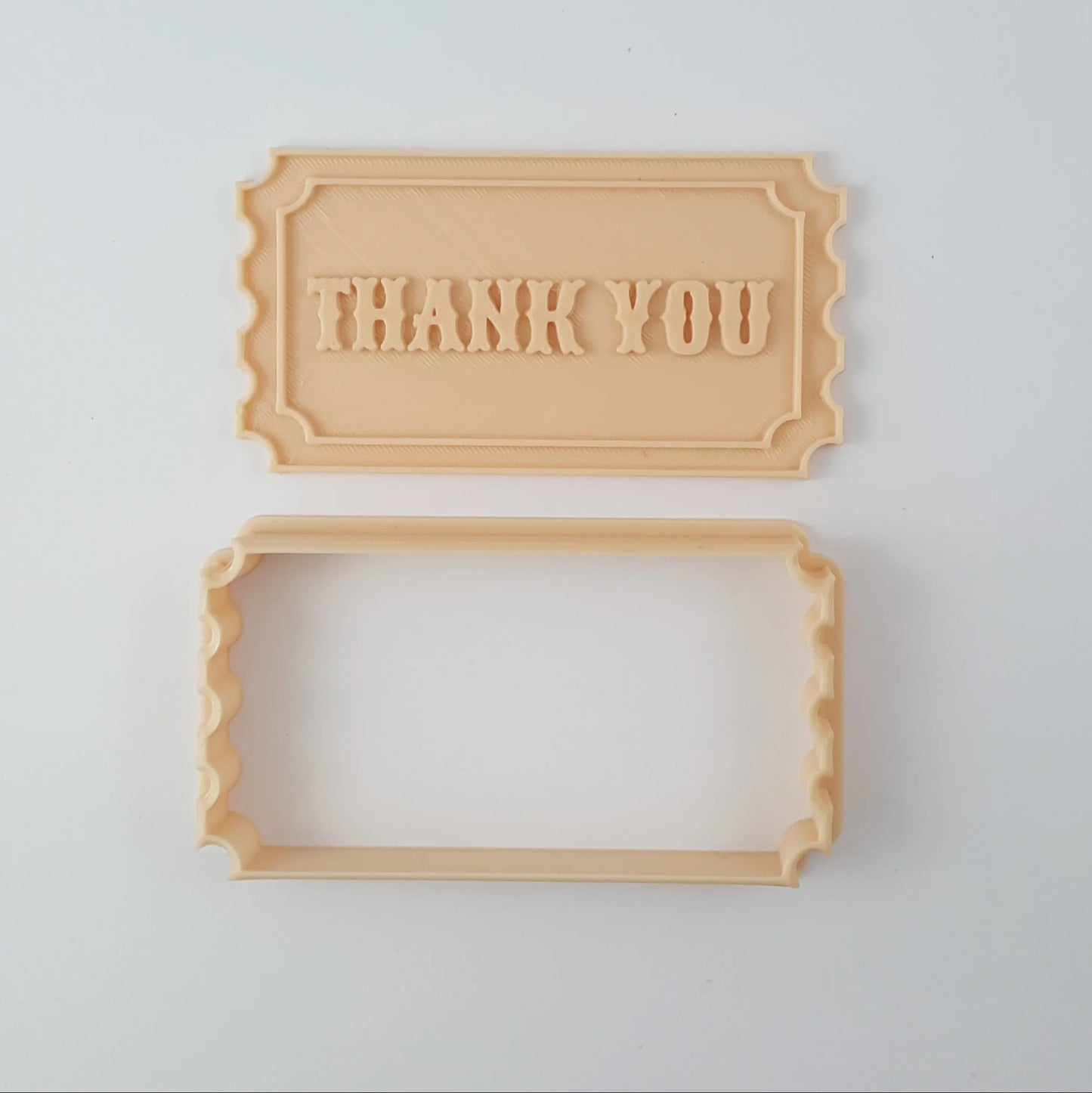 Little Biskut Ticket Embosser - Thankyou.