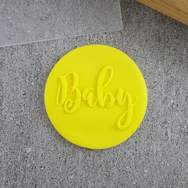 Custom Cookie Cutter Baby Debosser