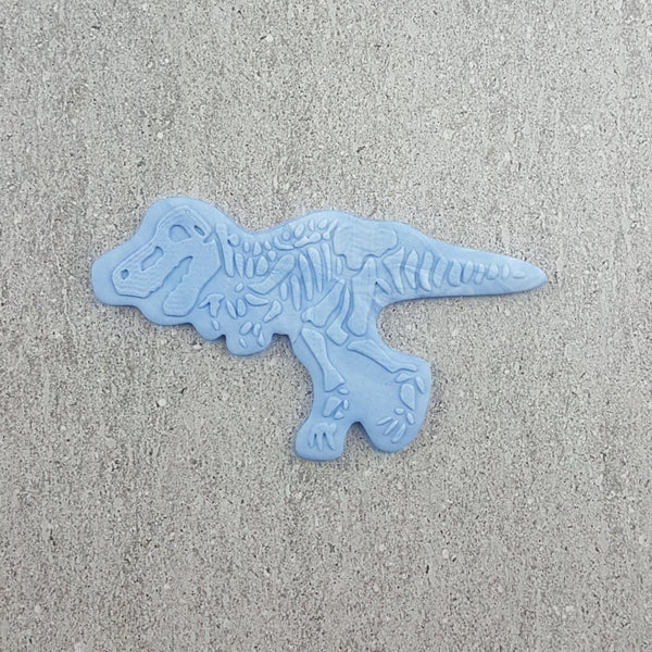 Custom Cookie Cutters - TRex Fossil Bones Debosser & Cutter