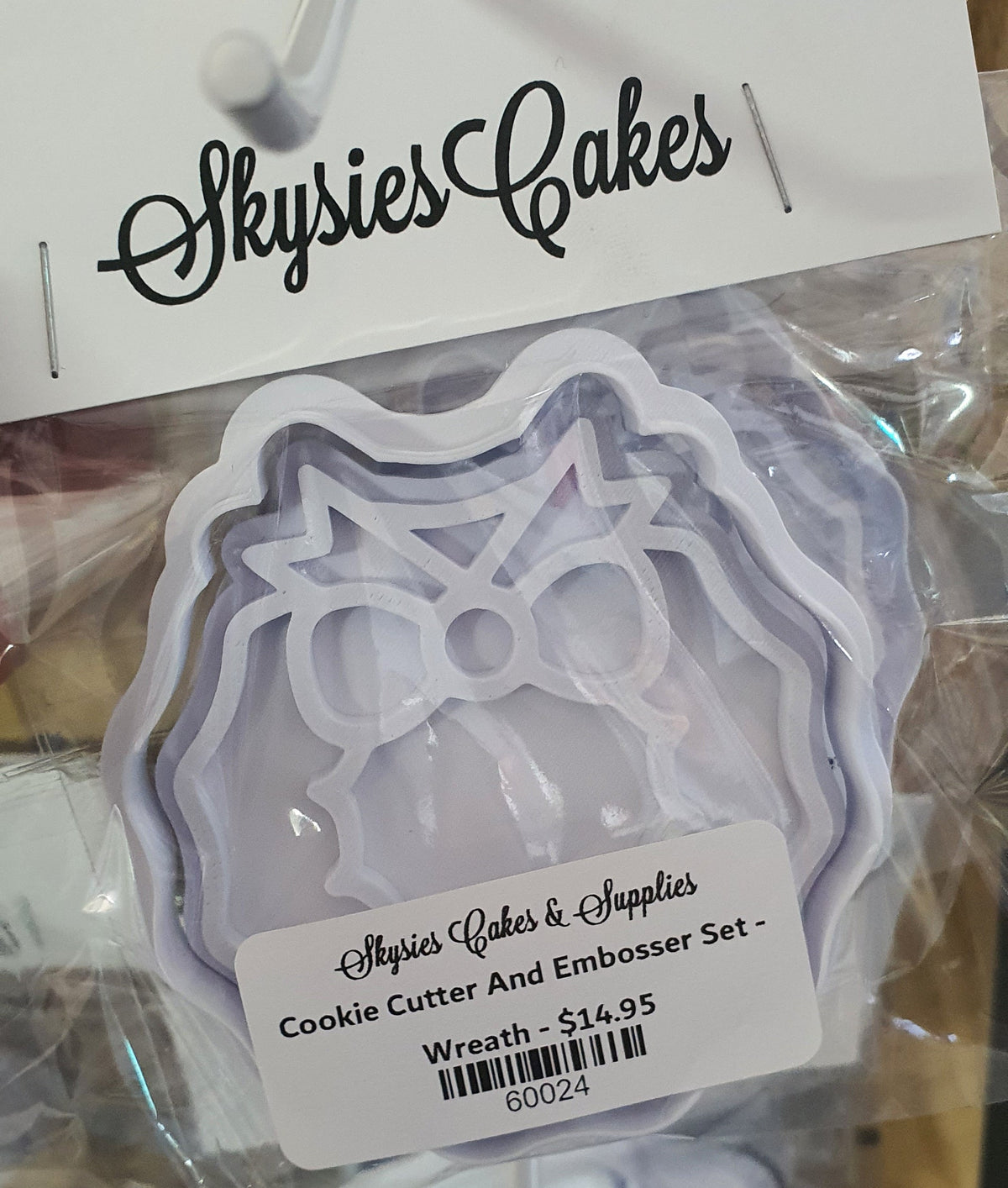 Cookie Cutter And Embosser Set - Mistletoe