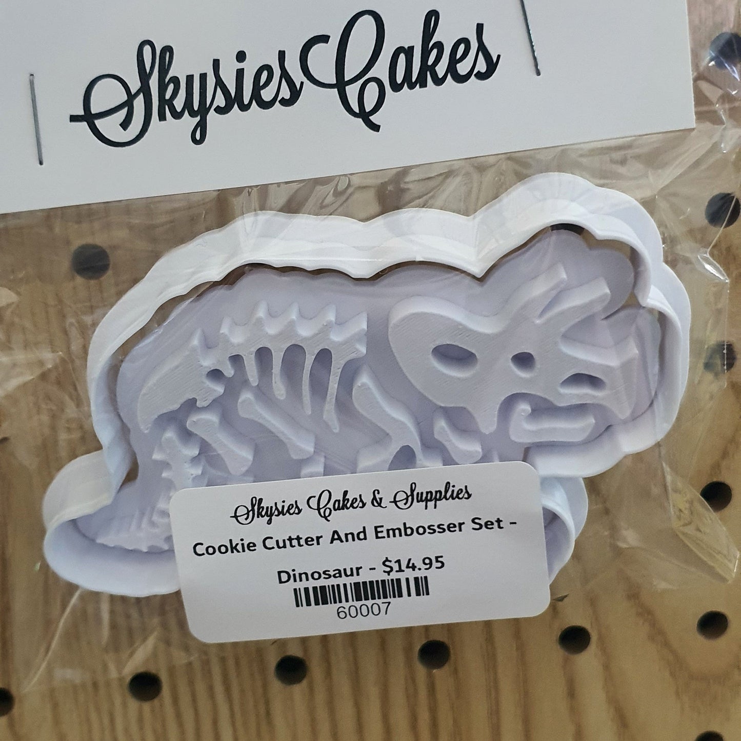 Cookie Cutter And Embosser Set - Dinosaur