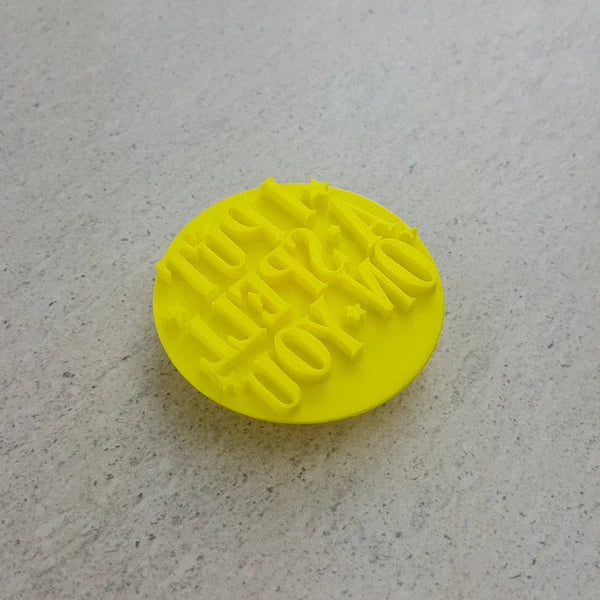 Custom Cookie Cutters Embosser - I put a spell on you.