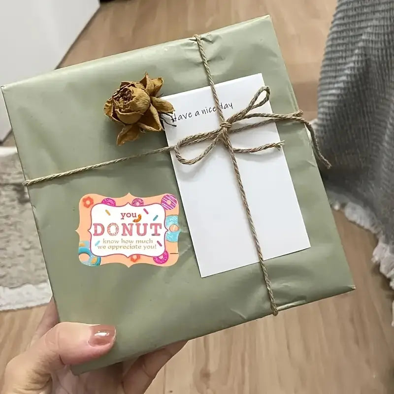 Donut Appreciation Stickers Pk6