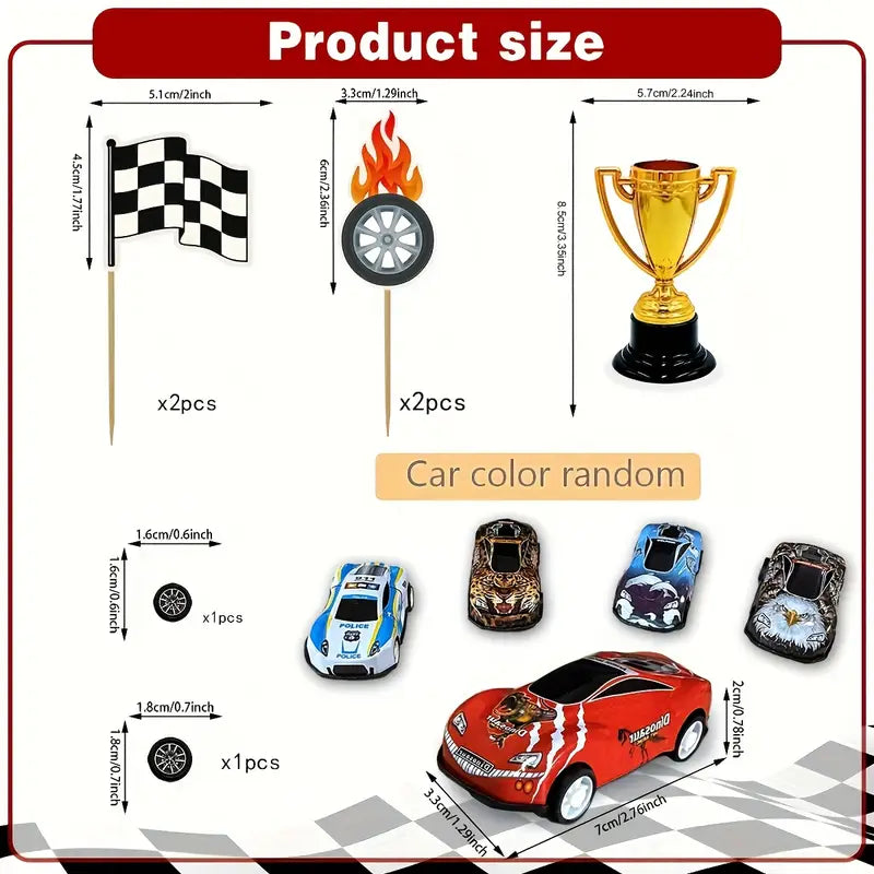 Racing Car Cake Decorating Kit