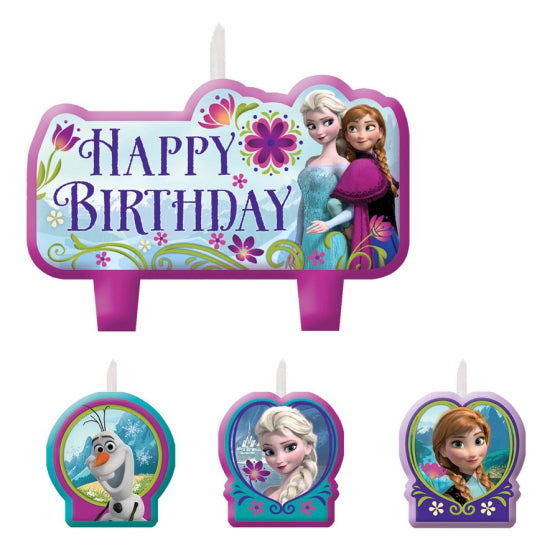 Frozen Birthday Candle Set.