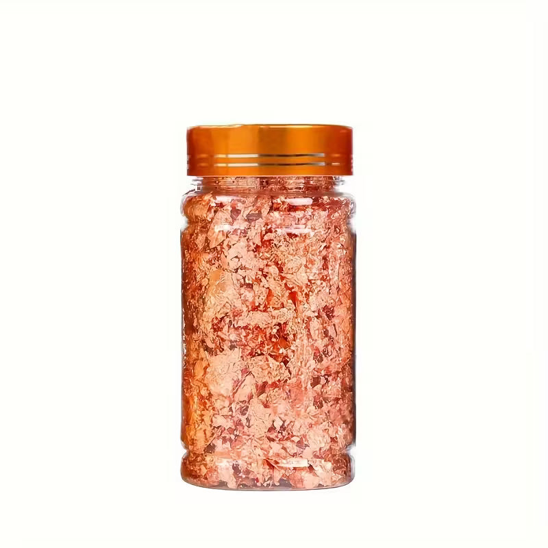 Rose Gold Leaf Flakes - 2g