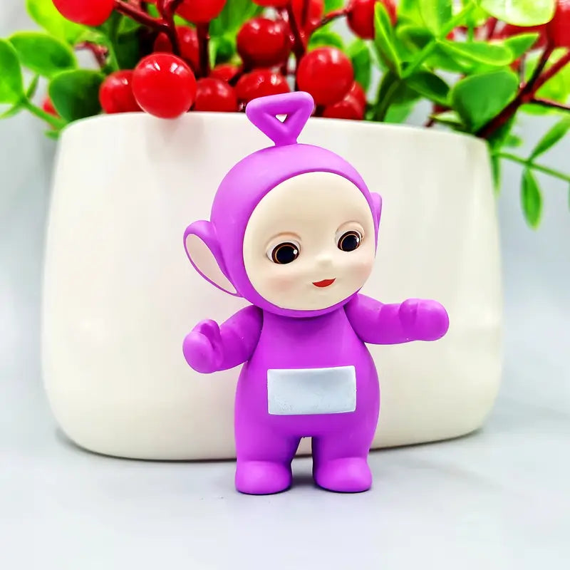 1PC Teletubbies Figurine - Assorted Colours