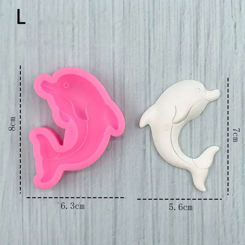 Silicone Mould - Dolphin - S271