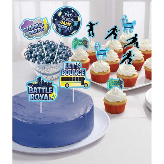Battle Royal Cardstock Cake Topper Kit.