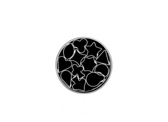 Loyal 12pc Tinplate Cutter Set - Aspic 65mm