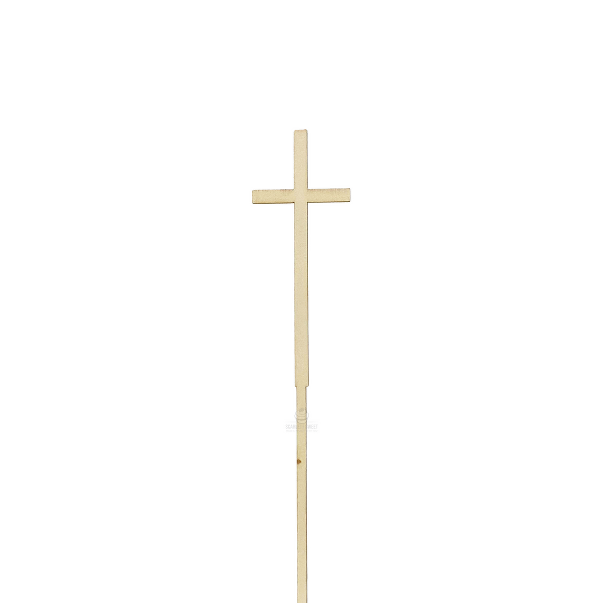 Acrylic - Wooden Cross 13cm