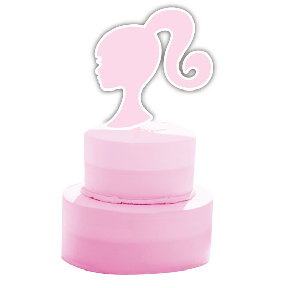 Barbie Acrylic Cake Topper.