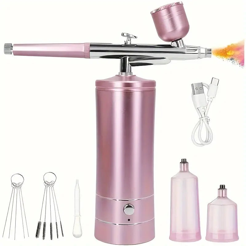 Portable Airbrush Kit With Compressor