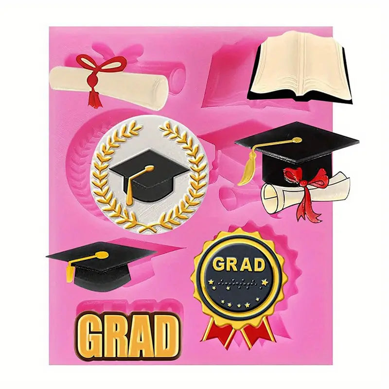 Assorted Graduation Style Silicone Mould S662