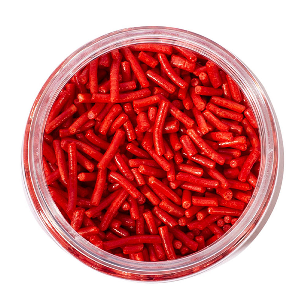 50g Sprinks 1mm Jimmies - Red