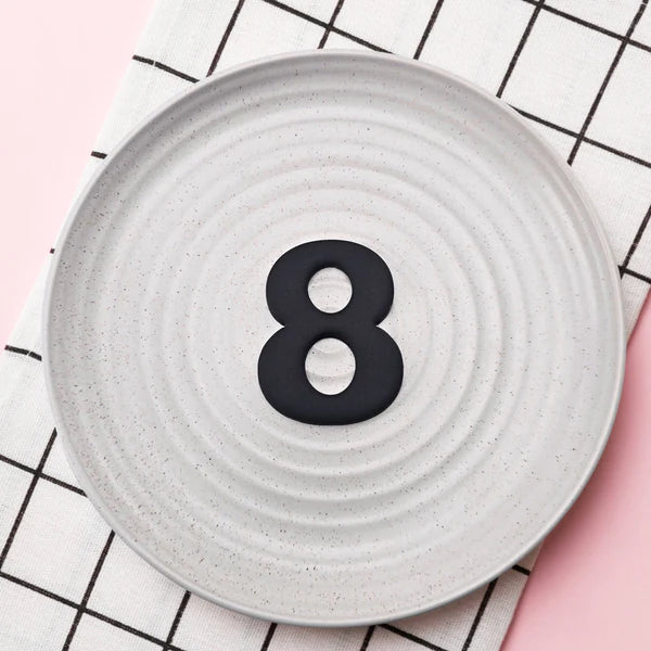 Custom Cookie Cutters - Number Cutters (Wide Version) FULL SET - 3INCH.