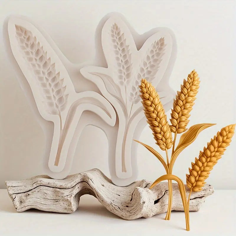 Wheat Ear Shape - Silicone Mould S628