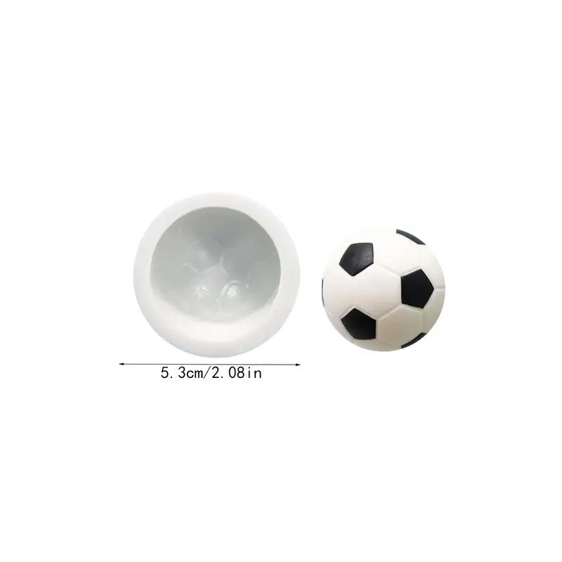 Silicone Mould - Soccer Ball - S409