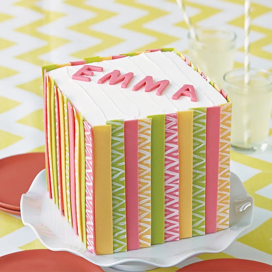 Wilton Fondant and Gum Paste Mold Set Letters and Numbers 4Pk.