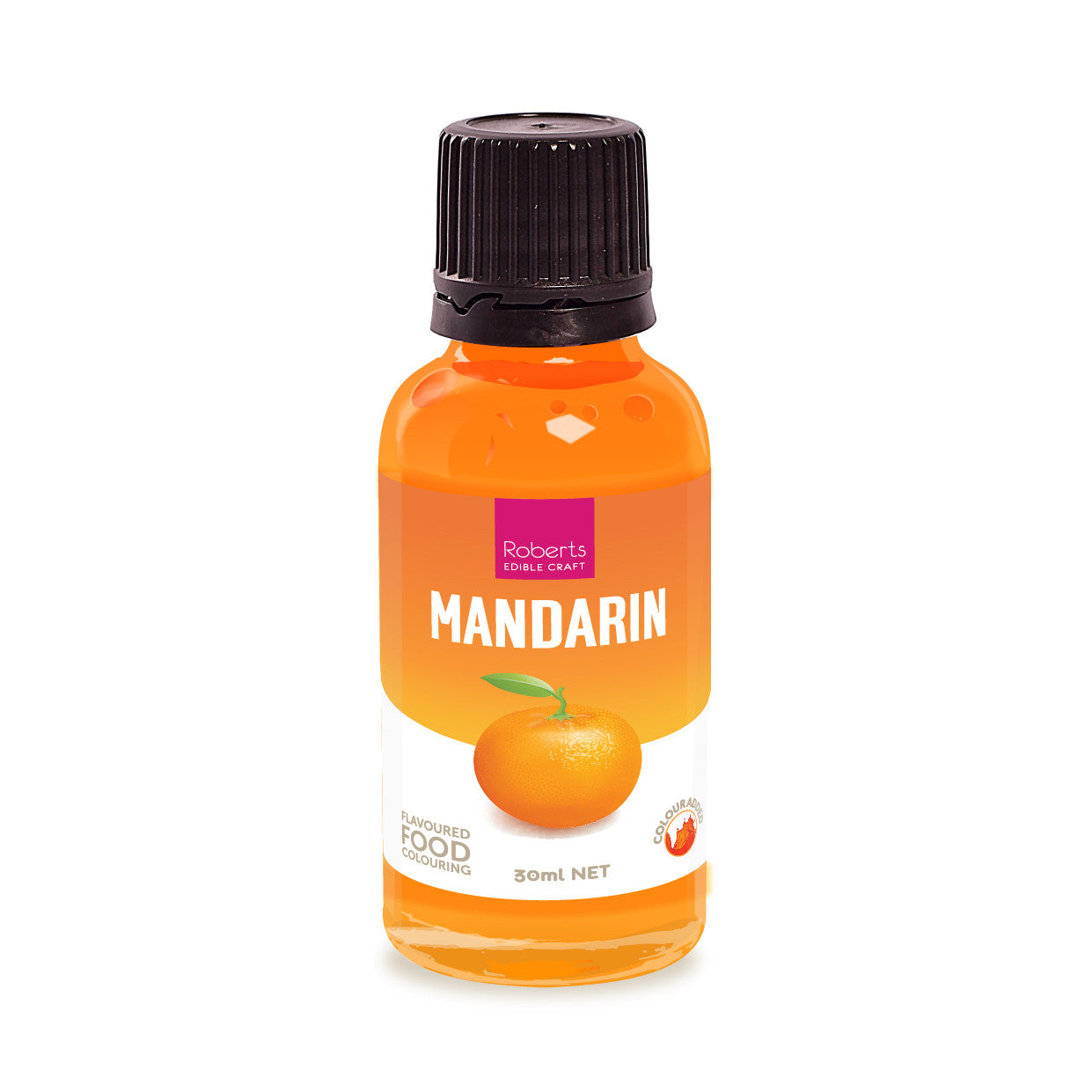 Roberts Mandarin Flavoured Food Colouring - 30ml