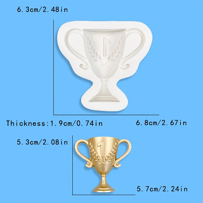 Silicone Mould - Trophy - S387