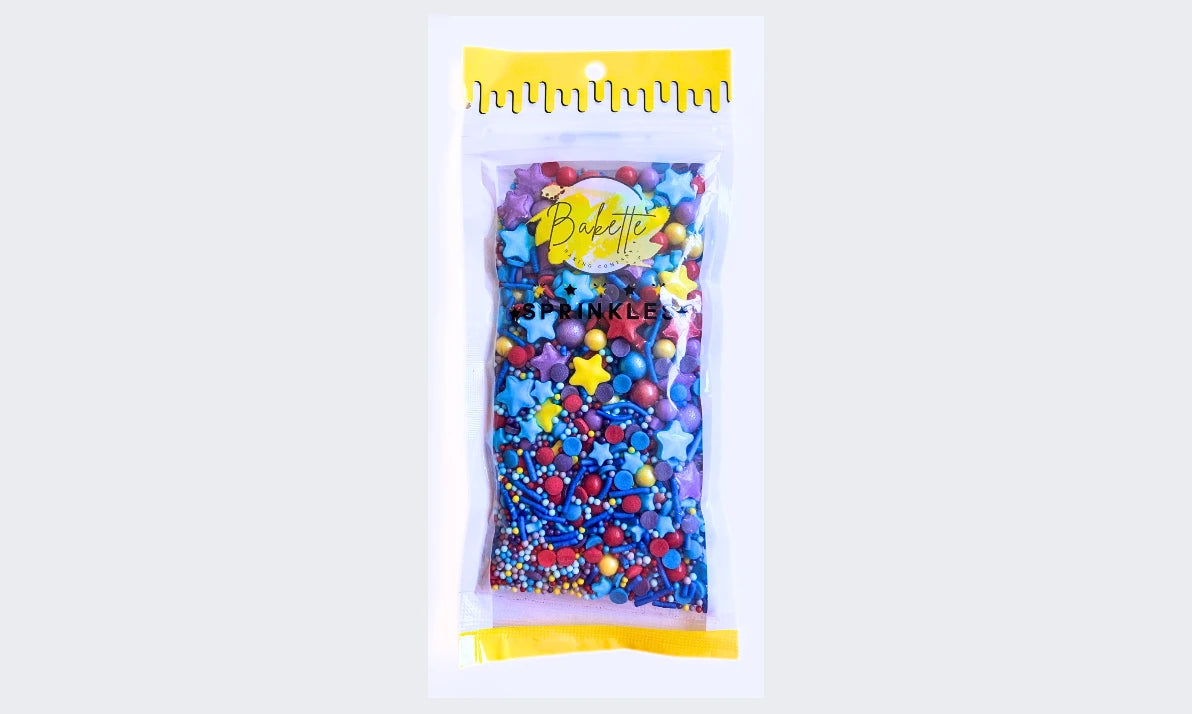 Bakette Sprinkles - Wiggle Giggle Sprinkle Mix 56g