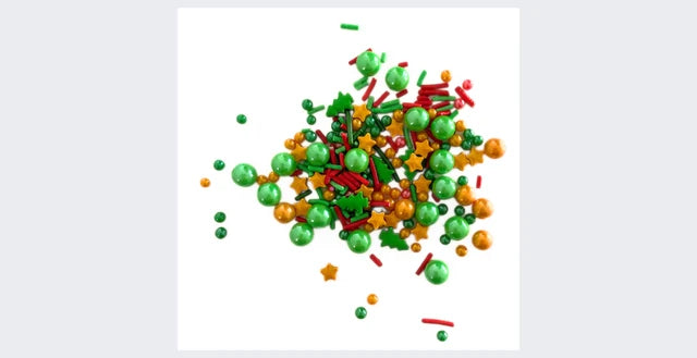 Bakette Sprinkles - Little Christmas Tree! Sprinkle Mix 56g