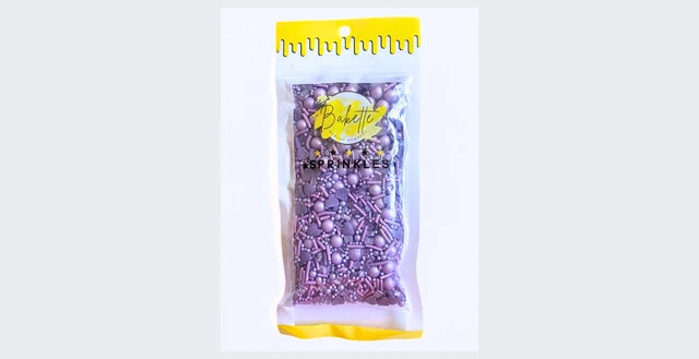 Bakette Sprinkles - Precious Purple Sprinkle Mix 56g