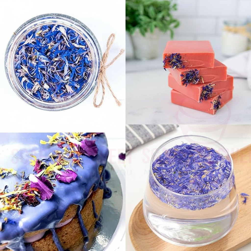 Dried Blue Cornflower Petal - 15gm