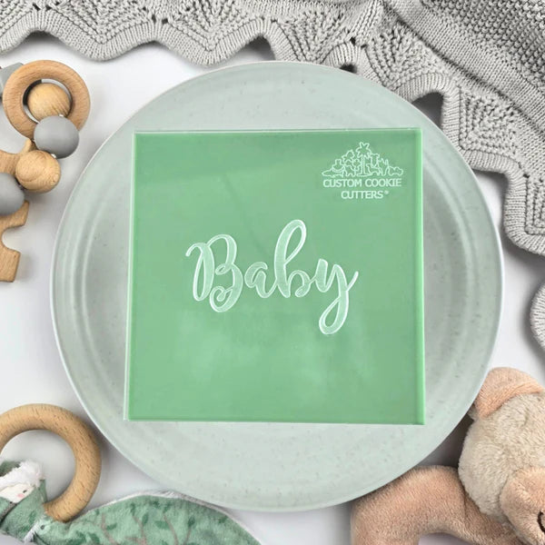 Custom Cookie Cutter Baby Debosser