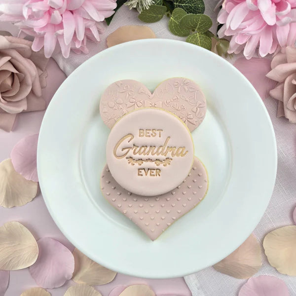 Custom Cookie Cutters Embosser - BEST Grandma ever