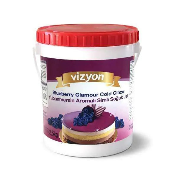 Vizyon - Blueberry Glamour Cold Glaze 2.5kg