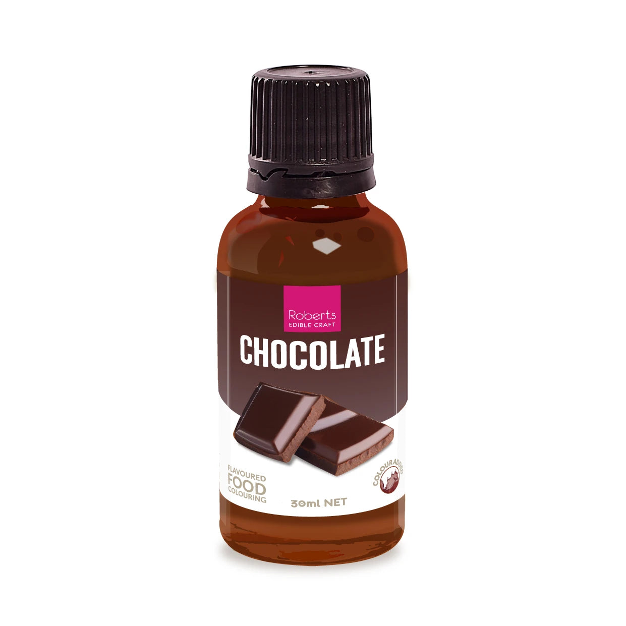 Roberts Chocolate Flavoured Food Colour - 30ml