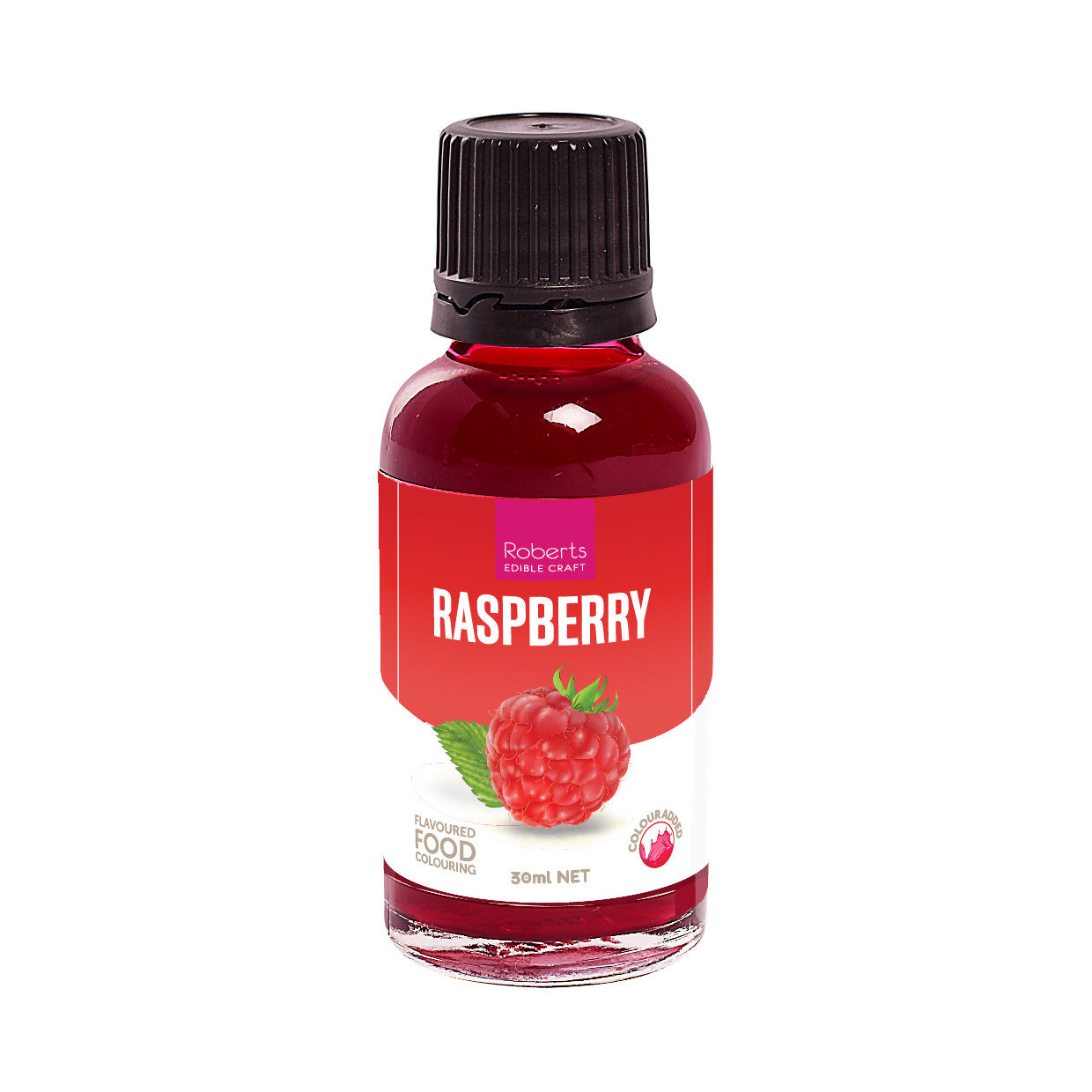 Roberts Raspberry Flavoured Food Colouring - 30ml