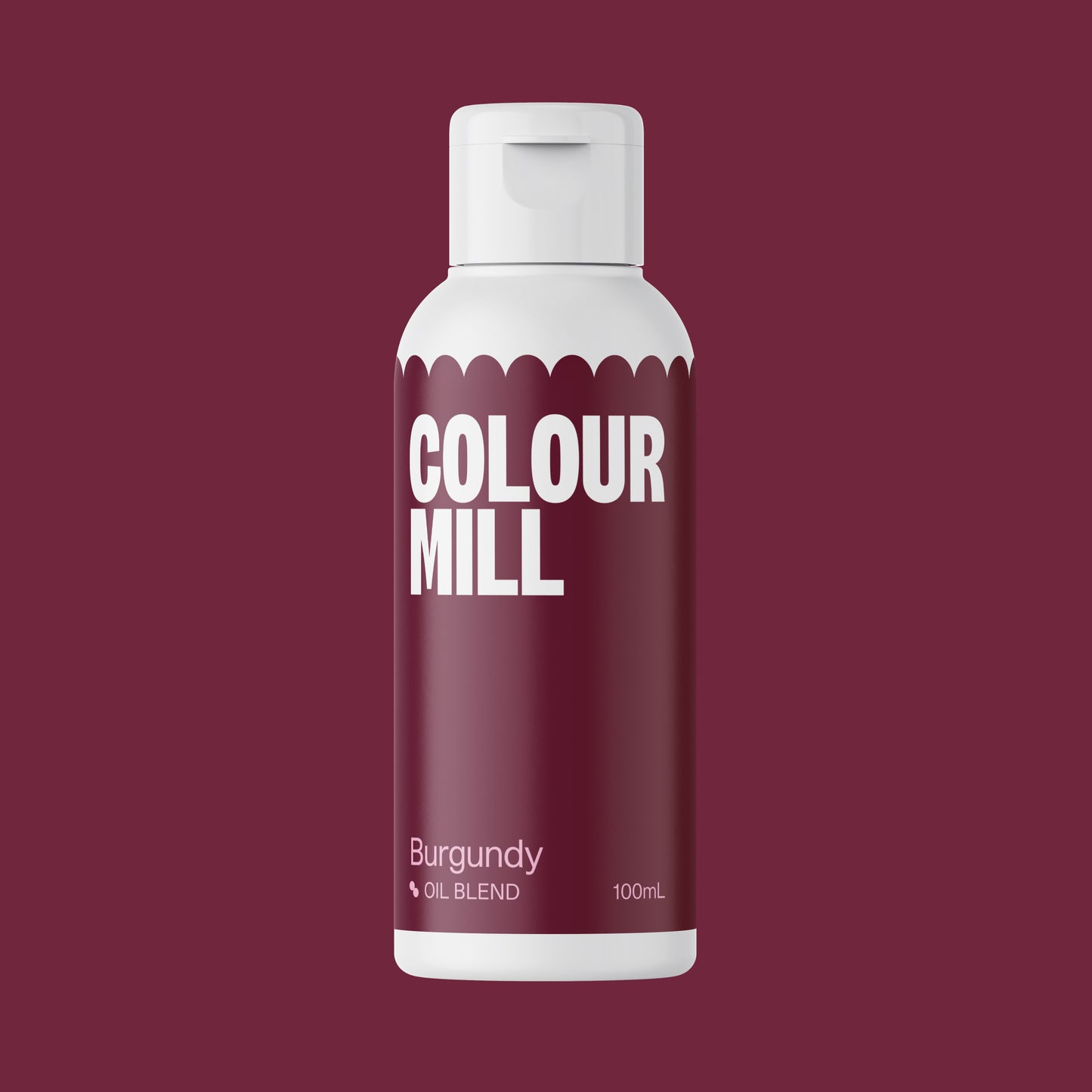 100ml Colour Mill Oil Based Colour - Burgundy