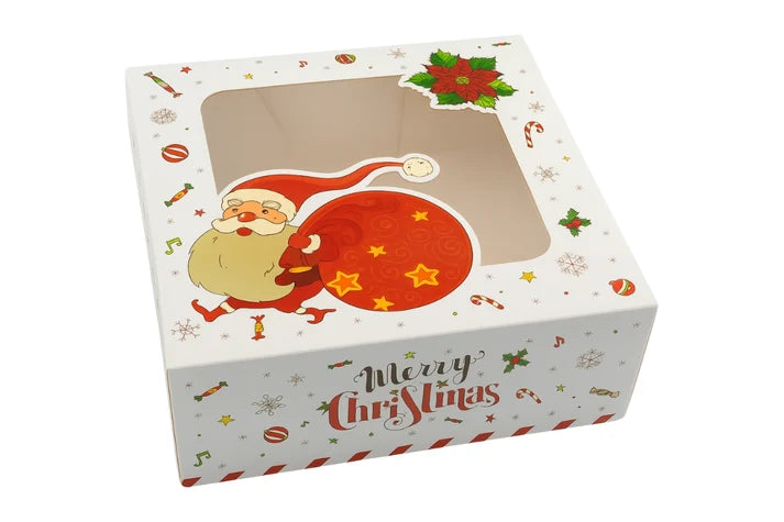 Iconic - Christmas Gift Box - 7.2" - White