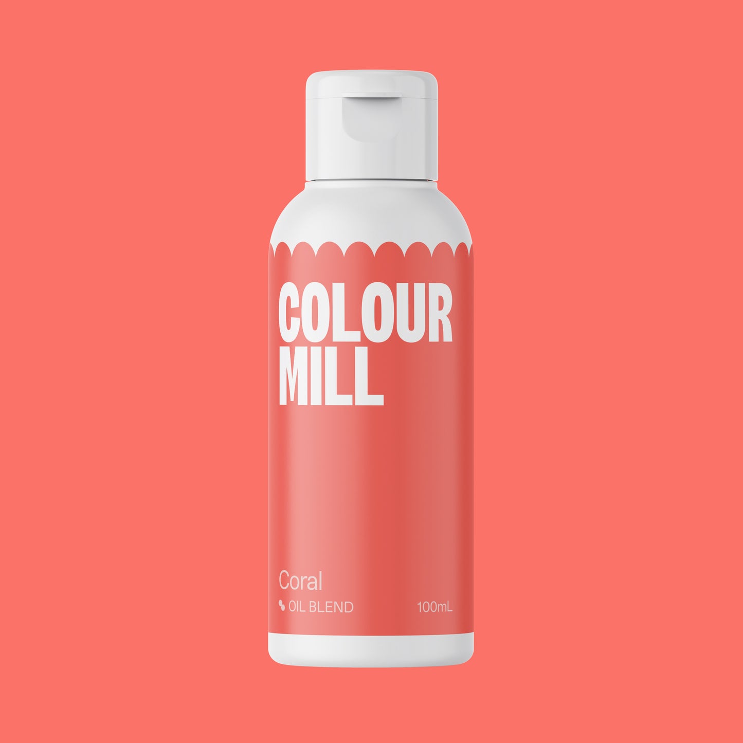100ml Colour Mill Oil Based Colour - Coral
