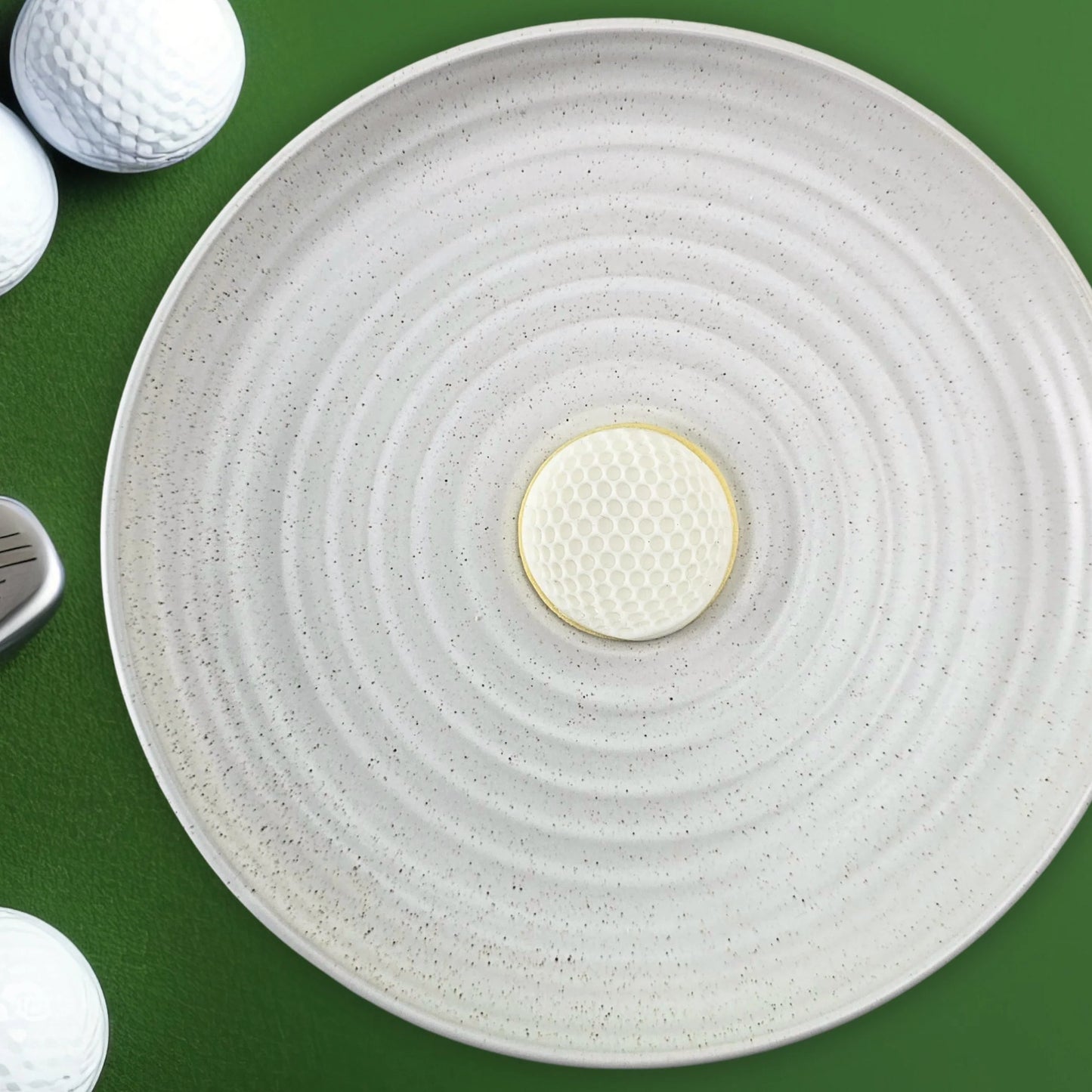 Custom Cookie Cutters - Golf Ball Embosser With Cutter- 42mm