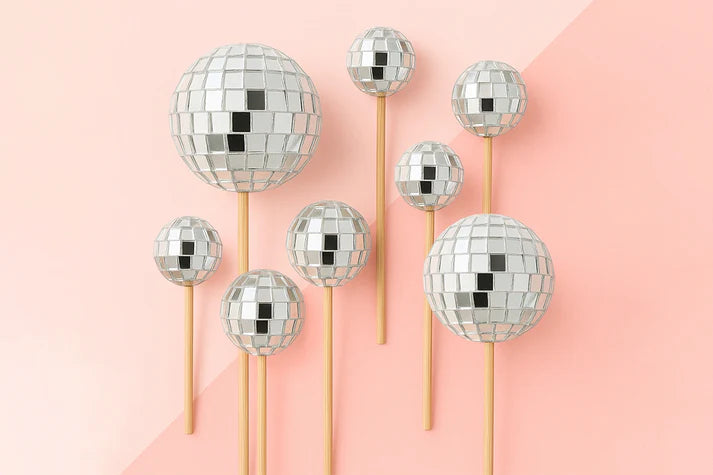 Iconic - Disco Balls 8pk - Assorted Sizes