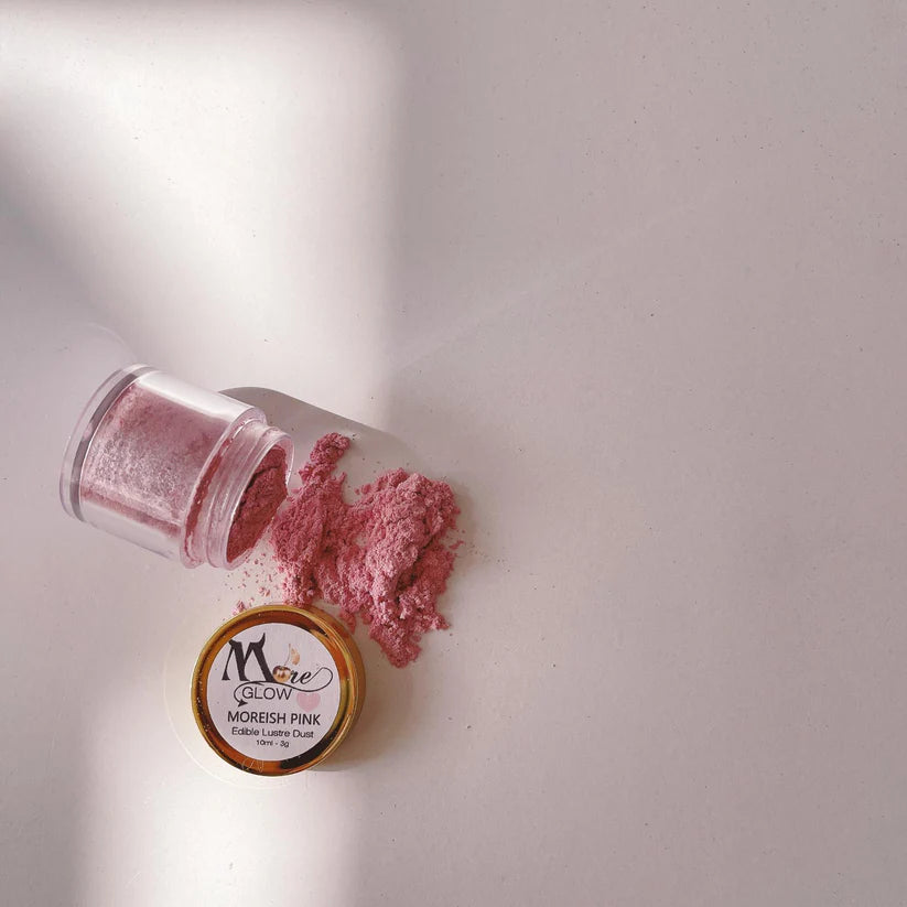 More Glow Edible Lustre Dust and Edible Glitz - Assorted Colours