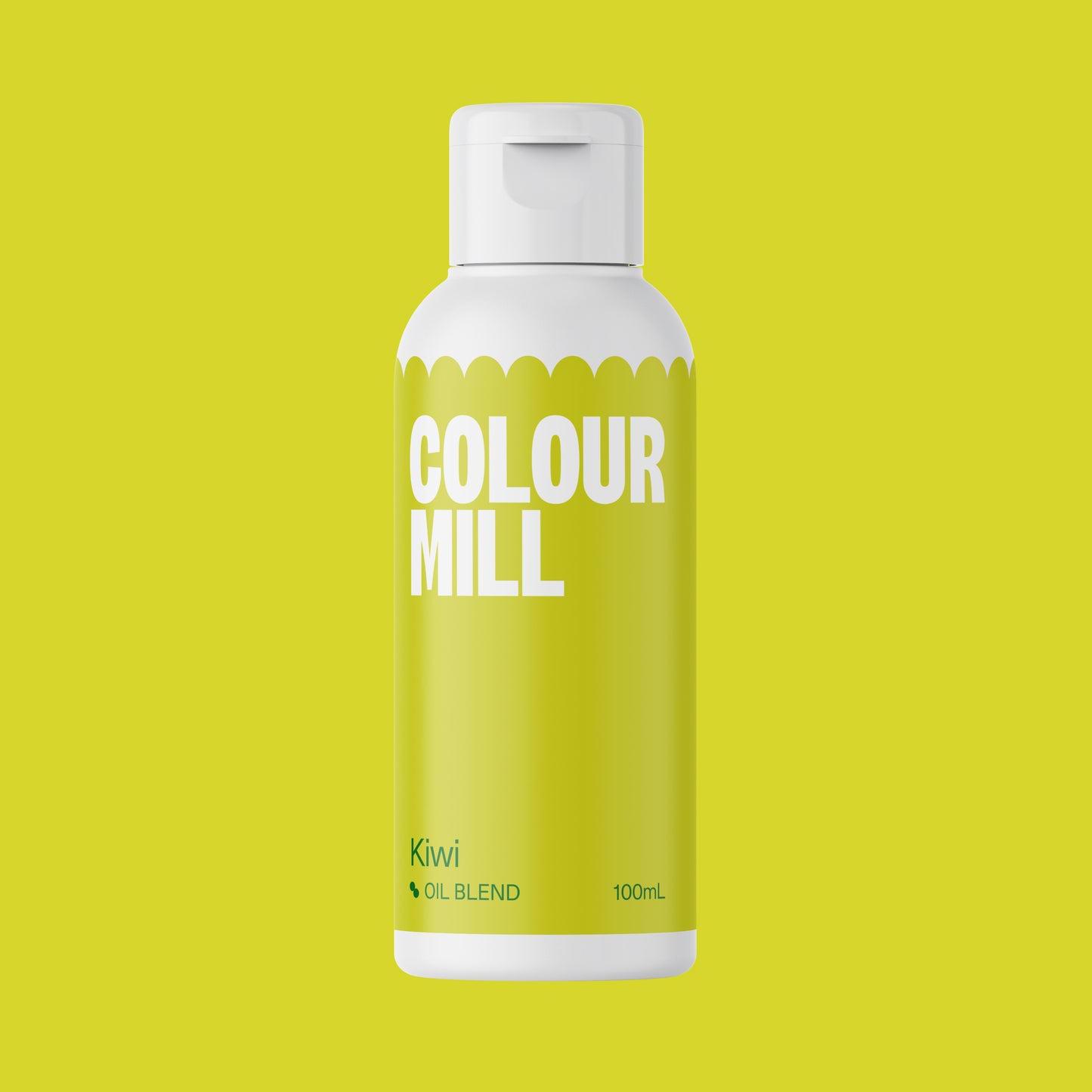 100ml Colour Mill Oil Based Colour - Kiwi