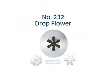 Loyal Piping Tip No. 232 - Drop Flower