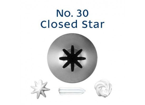 Loyal Piping Tip No. 30 Closed Star